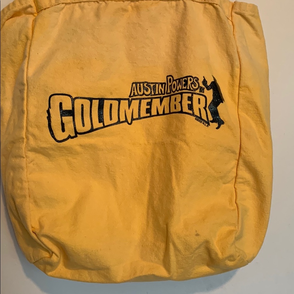 Austin Powers Goldmember Yellow Bag